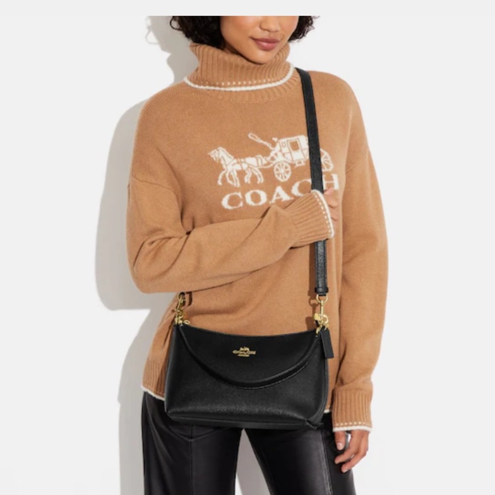 SOLD NWT Coach Clara shoulder/crossbody bag - Picture 3 of 5